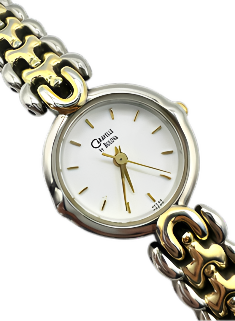 Elegant Caravelle Gold & Silver Ladies Watch