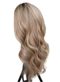 Soft Light Ash Sandy Blonde Waves