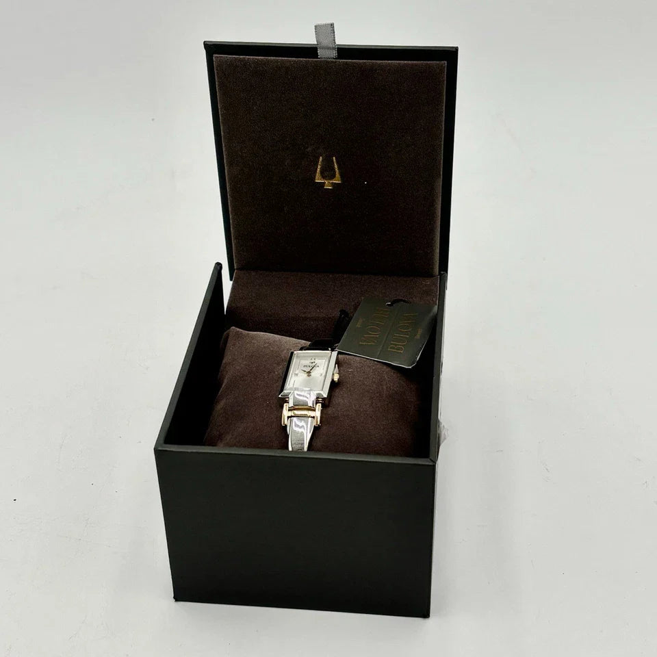 Elegant Bulova Diamond Ladies Watch